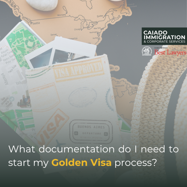 What documentation do I need to start my Golden Visa process?