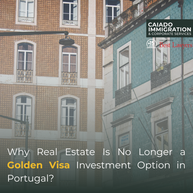 Why Real Estate Is No Longer a Golden Visa Investment Option in Portugal